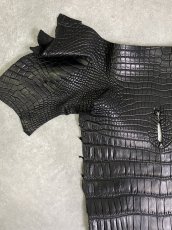 画像2: スモールクロコ（ポロサス） 尻尾　ブラック　 (2)