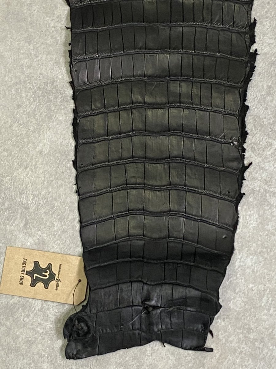 画像5: スモールクロコ（ポロサス） 尻尾　ブラック　 (5)