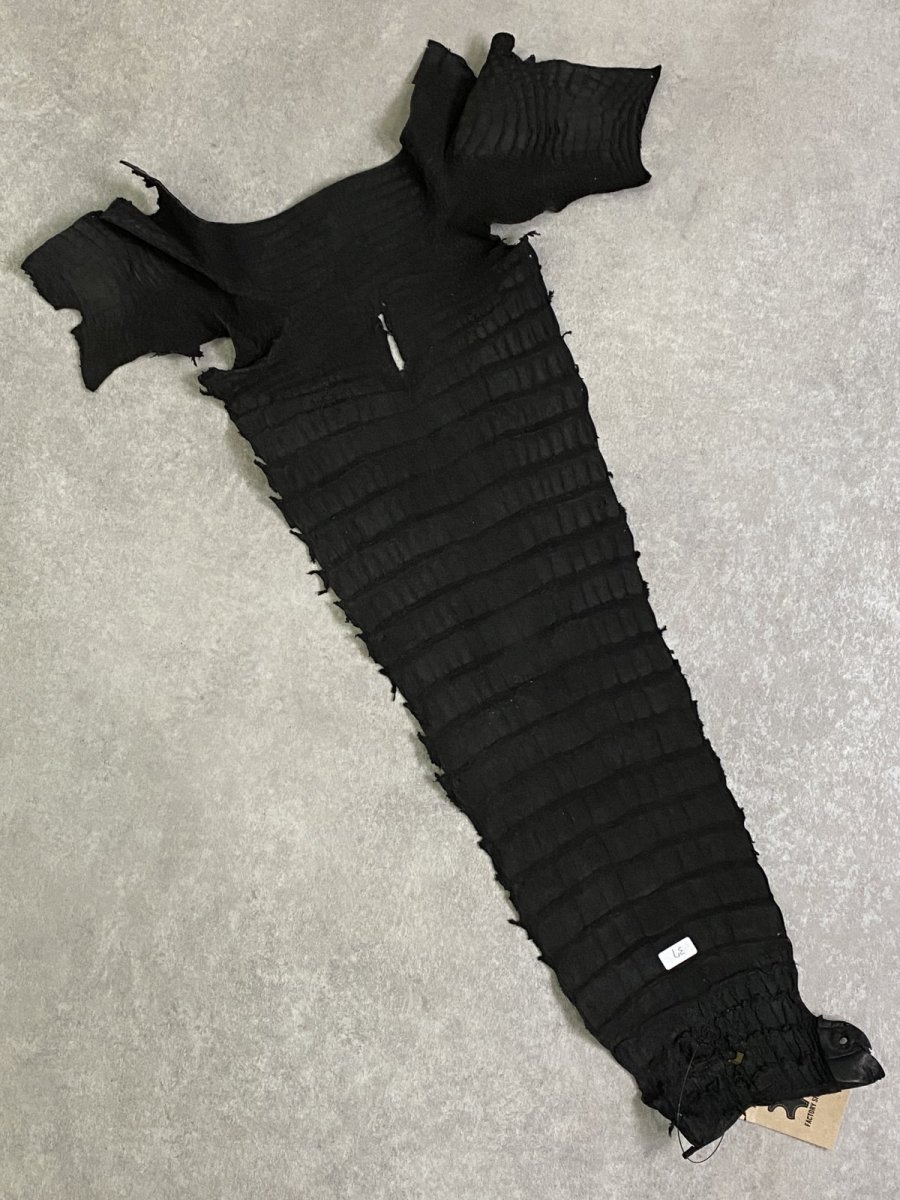 画像10: スモールクロコ（ポロサス） 尻尾　ブラック　 (10)