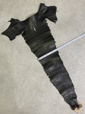 画像8: スモールクロコ（ポロサス） 尻尾　ブラック　 (8)