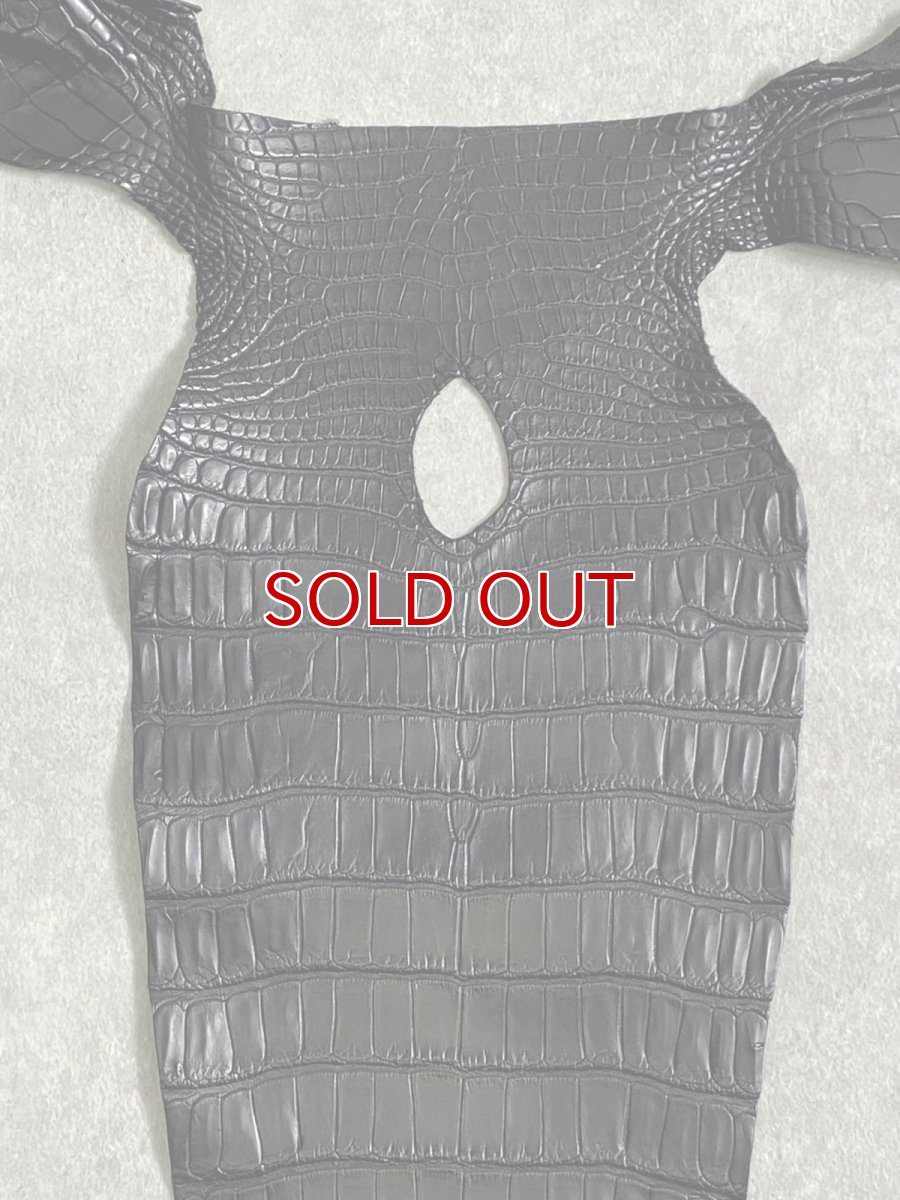 画像3: スモールクロコ（ポロサス） 尻尾　ブラック　 (3)