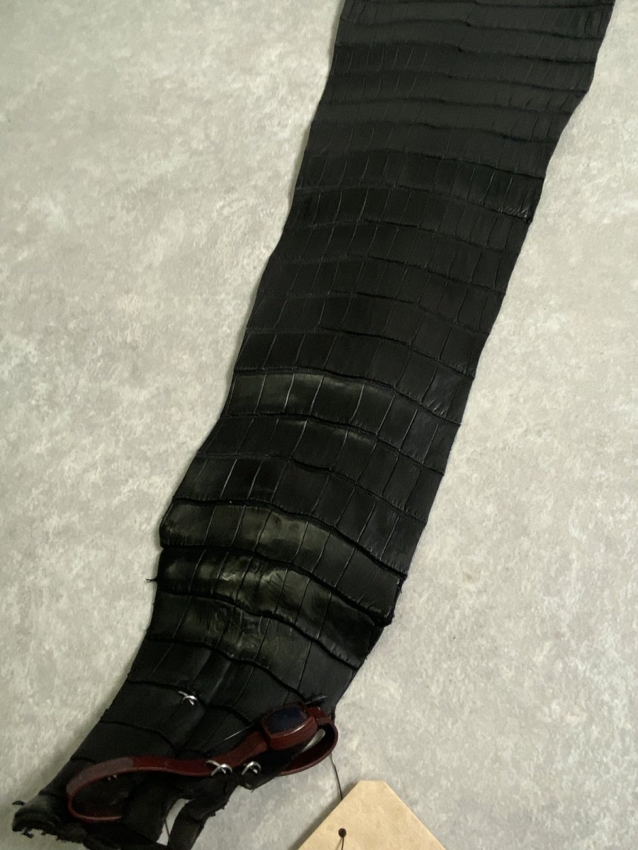画像4: スモールクロコ（ポロサス） 尻尾　ブラック　 (4)