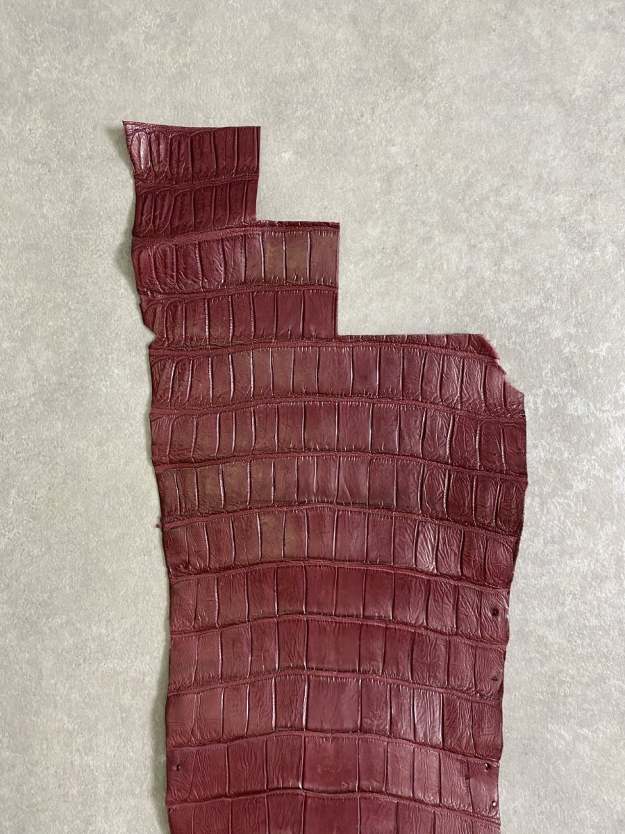 画像2: スモールクロコ（ポロサス） 尻尾　ボルドー (2)