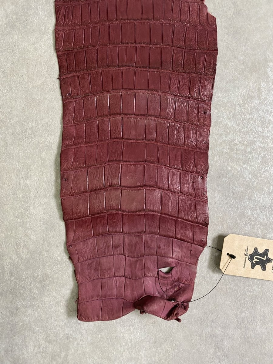 画像3: スモールクロコ（ポロサス） 尻尾　ボルドー (3)