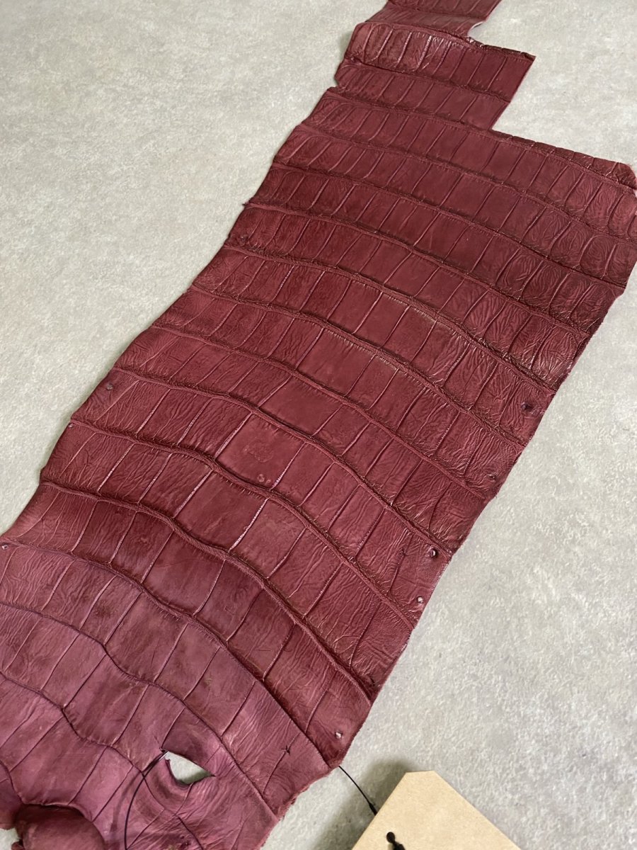 画像4: スモールクロコ（ポロサス） 尻尾　ボルドー (4)