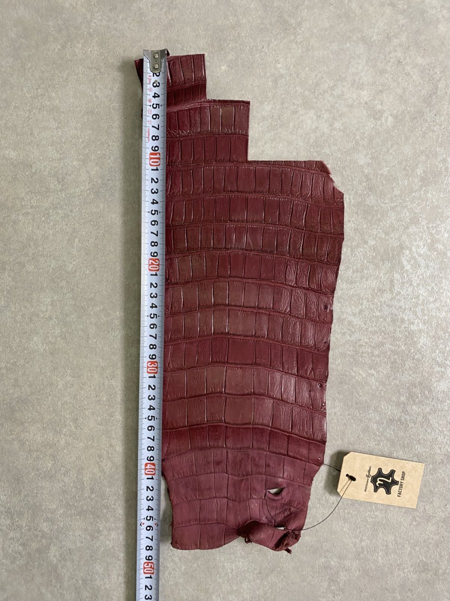 画像6: スモールクロコ（ポロサス） 尻尾　ボルドー (6)