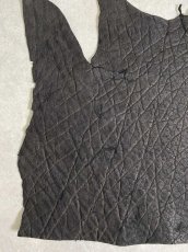 画像5: エレファントレザー　ブラック　ゾウ革　象革　エキゾチックレザー (5)