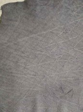 画像4: エレファントレザー　グレー　ゾウ革　象革　エキゾチックレザー (4)