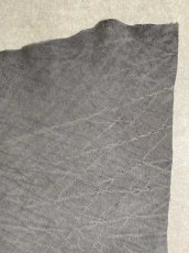 画像6: エレファントレザー　グレー　ゾウ革　象革　エキゾチックレザー (6)