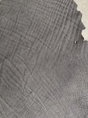 画像4: エレファントレザー　グレー　ゾウ革　象革　エキゾチックレザー (4)