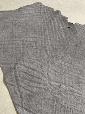 画像2: エレファントレザー　グレー　ゾウ革　象革　エキゾチックレザー (2)