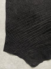 画像3: エレファントレザー　ブラック　ゾウ革　象革　エキゾチックレザー (3)