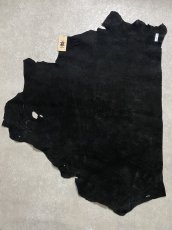 画像9: エレファントレザー　ブラック　ゾウ革　象革　エキゾチックレザー (9)