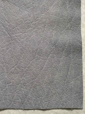 画像5: エレファントレザー　グレー　ゾウ革　象革　エキゾチックレザー (5)