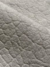 画像7: エレファントレザー　グレー　ゾウ革　象革　エキゾチックレザー (7)