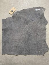 画像9: エレファントレザー　グレー　ゾウ革　象革　エキゾチックレザー (9)