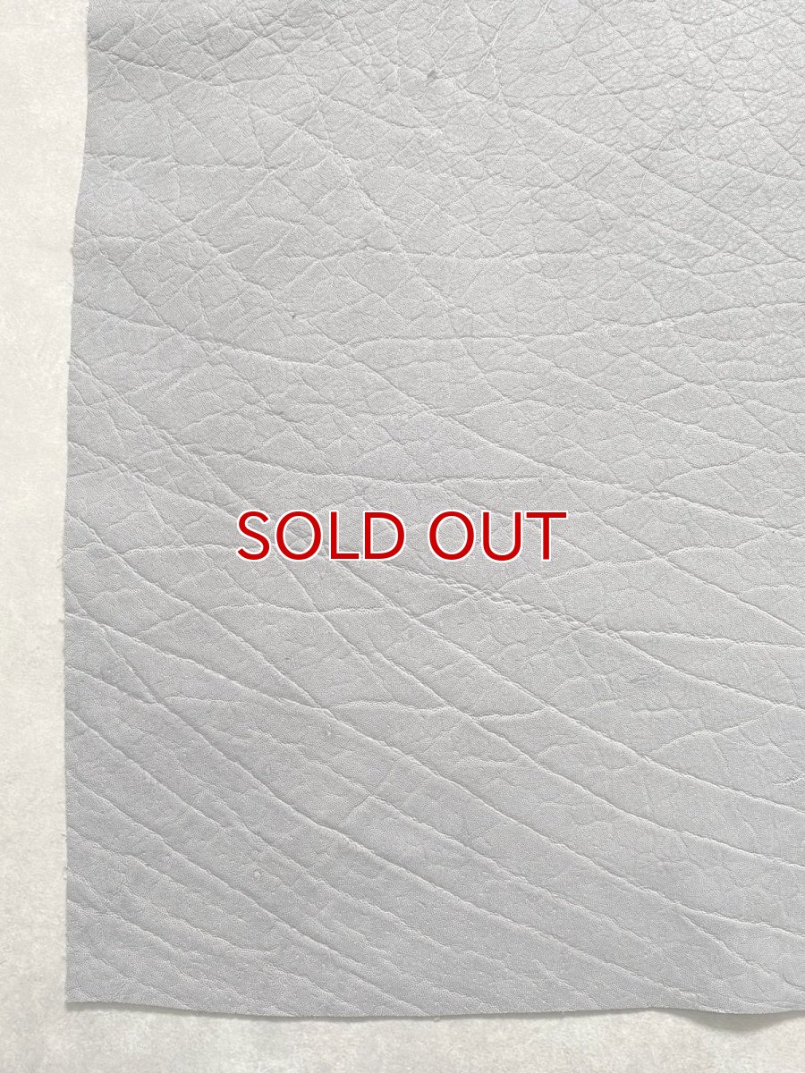画像4: エレファントレザー　グレー　ゾウ革　象革　エキゾチックレザー (4)