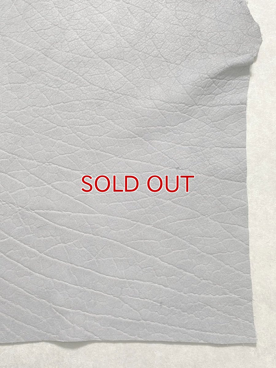 画像5: エレファントレザー　グレー　ゾウ革　象革　エキゾチックレザー (5)