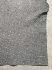 画像5: エレファントレザー　グレー　ゾウ革　象革　エキゾチックレザー (5)