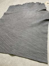 画像6: エレファントレザー　グレー　ゾウ革　象革　エキゾチックレザー (6)