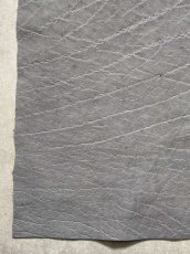 画像4: エレファントレザー　グレー　ゾウ革　象革　エキゾチックレザー (4)