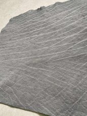 画像6: エレファントレザー　グレー　ゾウ革　象革　エキゾチックレザー (6)