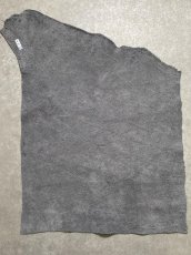 画像9: エレファントレザー　グレー　ゾウ革　象革　エキゾチックレザー (9)