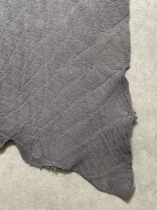 画像5: エレファントレザー　グレー　ゾウ革　象革　エキゾチックレザー (5)