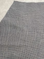 画像2: エレファントレザー　グレー　ゾウ革　象革　エキゾチックレザー (2)