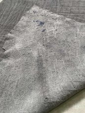 画像9: エレファントレザー　グレー　ゾウ革　象革　エキゾチックレザー (9)