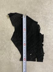 画像5: 象革　エレファントレザー　ブラック　ゾウ革 ハギレ (5)