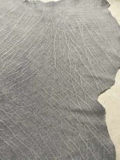 画像4: エレファントレザー　グレー　ゾウ革　象革　エキゾチックレザー (4)