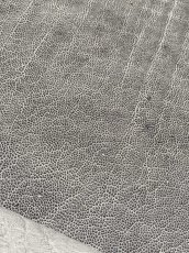 画像8: エレファントレザー　グレー　ゾウ革　象革　エキゾチックレザー (8)