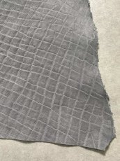 画像5: エレファントレザー　グレー　ゾウ革　象革　エキゾチックレザー (5)