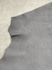 画像2: エレファントレザー　グレー　ゾウ革　象革　エキゾチックレザー (2)