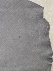 画像4: エレファントレザー　グレー　ゾウ革　象革　エキゾチックレザー (4)