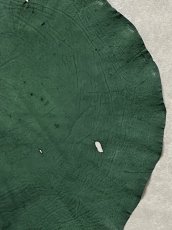 画像4: エレファントレザー　グリーン　ゾウ革　象革　耳　ミミ (4)