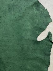 画像5: エレファントレザー　グリーン　ゾウ革　象革　耳　ミミ (5)