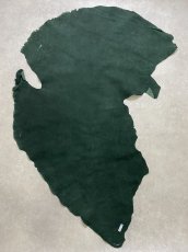 画像12: エレファントレザー　グリーン　ゾウ革　象革　耳　ミミ (12)