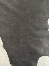画像6: エレファントレザー　ブラック　ゾウ革　象革　耳　ミミ (6)