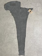 画像9: エレファントレザー　グレー　ゾウ革　象革　尻尾　エキゾチックレザー (9)