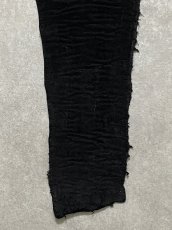 画像6: エレファントレザー　ブラック　ゾウ革　象革　尻尾　エキゾチックレザー (6)