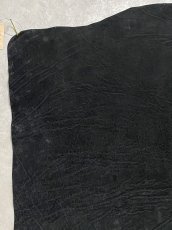 画像2: エレファントレザー　ブラック　ゾウ革　象革　エキゾチックレザー (2)