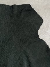 画像6: エレファントレザー　ブラック　ゾウ革　象革　エキゾチックレザー (6)