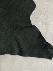 画像7: エレファントレザー　ブラック　ゾウ革　象革　エキゾチックレザー (7)
