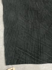 画像6: エレファントレザー　ブラック　ゾウ革　象革　エキゾチックレザー (6)