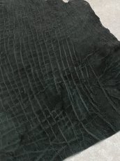 画像3: エレファントレザー　ブラック　ゾウ革　象革　エキゾチックレザー (3)