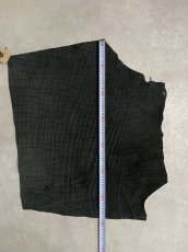 画像8: エレファントレザー　ブラック　ゾウ革　象革　エキゾチックレザー (8)