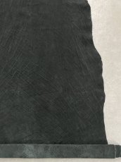 画像5: エレファントレザー　ブラック　ゾウ革　象革　エキゾチックレザー (5)