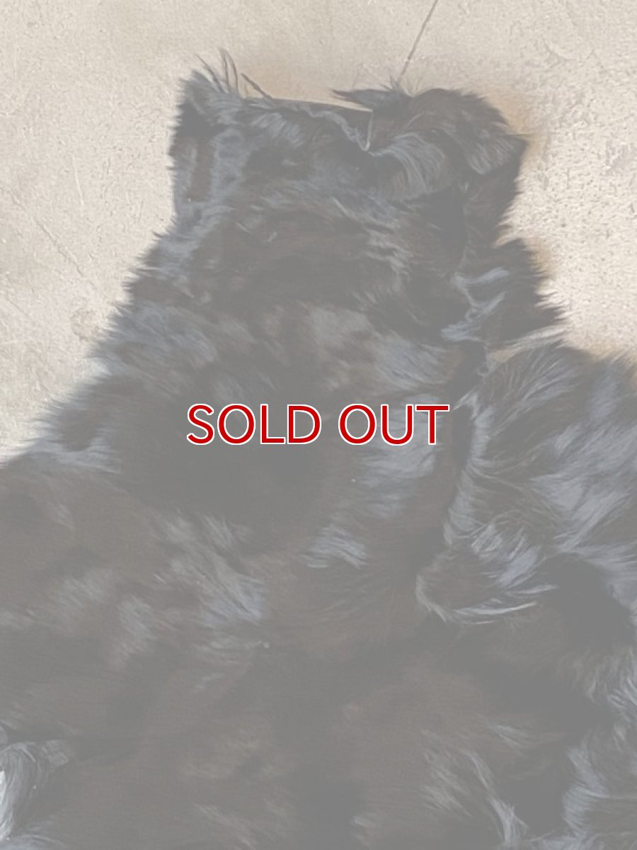 画像3: アルパカ毛皮　ブラック (3)